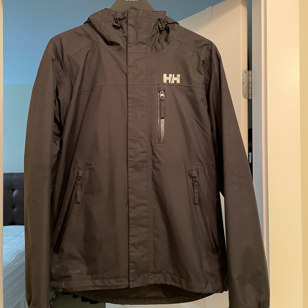 Men’s Helly Hansen Black Waterproof Shell